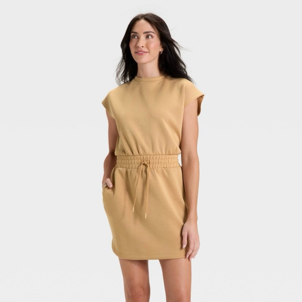 All in Motion Airy Active Dress tan